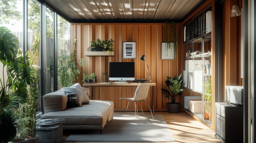 Transformación digital en espacios reducidos: Ideas creativas para acondicionar una oficina en un contenedor marítimo con tecnología integrada