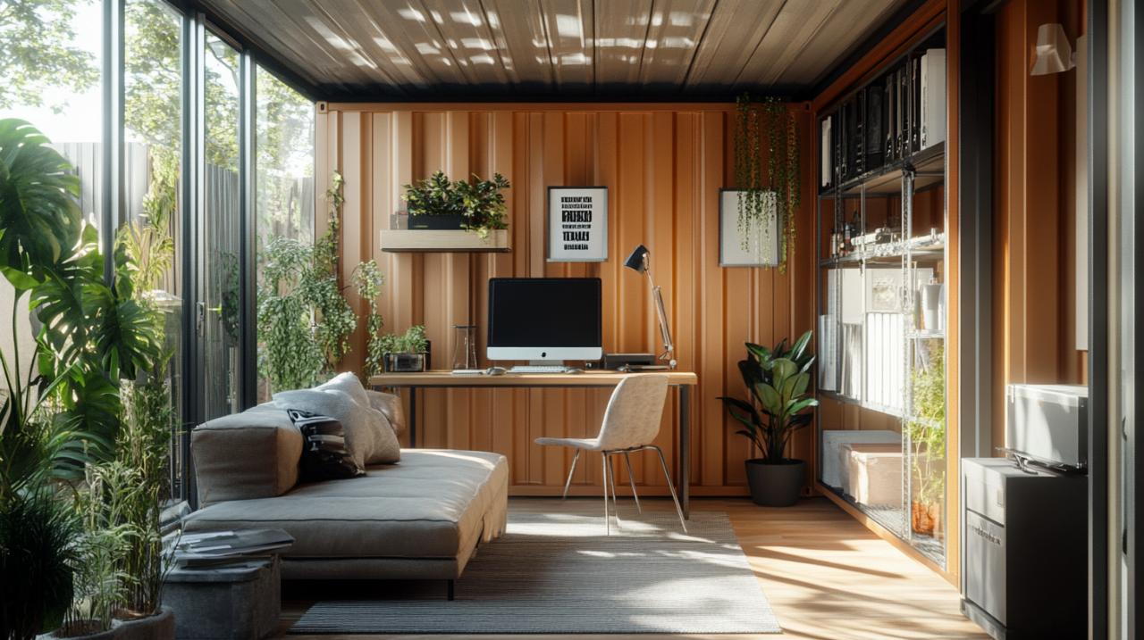 Transformación digital en espacios reducidos: Ideas creativas para acondicionar una oficina en un contenedor marítimo con tecnología integrada